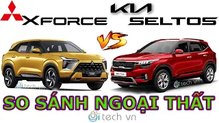 [HOT] So sánh Mitsubishi Xforce 2024 và Kia Seltos | Phần 1 Thiết kế ngoại thất | i-tech vn