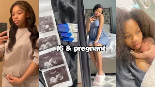 Finding Out I Was Pregnant At 16 |symptoms, reactions, feelings| *GRWM*