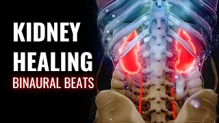 Kidney Healing Binaural Beats | Overcome Kidney Disease | Activate Your Both Kidneys Function- 741Hz