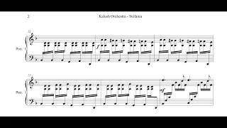 Kalush Stefania piano cover Ноты Бесплатно Free sheet music