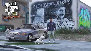 GTA 5 - REAL LA STREET LIFE - BOUGHT A PITBULL - LA REVO #6