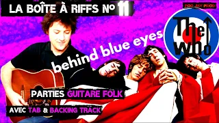 Behind Blue Eyes (the Who) Tuto Guitare