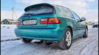 Автомобиль для души. Скорость в Honda CIVIC 5 // Бомж-Обзор #12