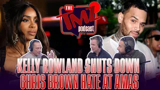 Kelly Rowland Shuts Down Chris Brown Hate at AMAs | The TMZ Podcast