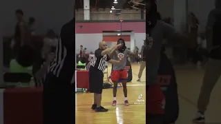 AAU coaches are always trippin’ 🤣😂 who’s right, the ref or coach?! | #shorts