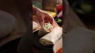 How to fold a burrito #shorts