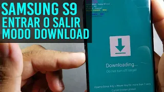 👉MODO DOWNLOAD SAMSUNG S8/ S9/ S10 📱 Como entrar o salir