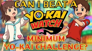 Can I Beat A Yo Kai Watch Minimum Yo Kai Challenge?