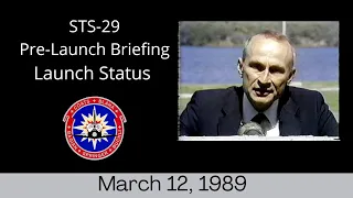 STS-29 Pre-Launch Press Conference | Management Team