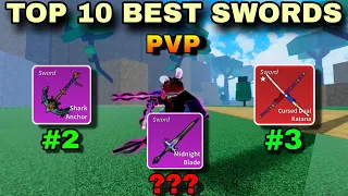Top 10 Best swords for pvp in Blox Fruits Update 23