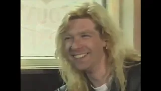 Def Leppard's Steve Clark 1988 Interview