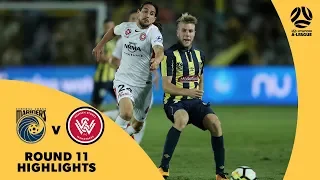 Hyundai A-League 2017/18 Round 11: Central Coast Mariners 0 - 2 Western Sydney Wanderers