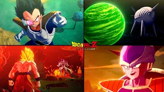 Dragon Ball Z Kakarot - Frieza Saga All Cutscenes | Full Planet Namek Story (Game Movie)