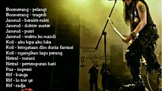 Lagu rock indonesia (band rock legend indonesia) | playlist rock song indonesia