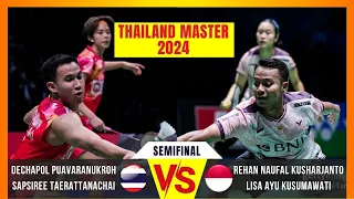 Puavaranukroh/Taerattanachai [THA] vs. Kusharjanto/Kusumawati [INA] - SF | Thailand Masters 2024