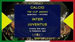 Coppa 2003-04, SF2, Inter - Juventus