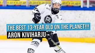 Aron Kiviharju is the BEST 13-Year Old Hockey Player in the WORLD Right Now!!