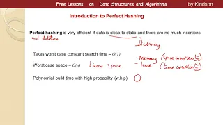 Hashing Tutorial 6 -  Introduction to Perfect Hashing