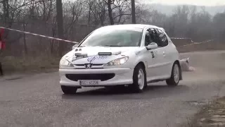 Super Sprint Kaczyce 2016 | Wiesław Martynek / Bartek Linert - Peugeot 206 XS