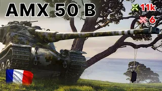WoT 🔥 AMX 50 B 🔥 6 Kills 11,1K Damage #worldoftanks #wot #amx50b