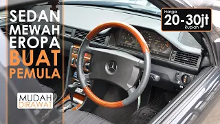 Sedan Mewah Eropa Mudah Dirawat Rapi Pajak Aktif Harga 20-30jt Rupiah