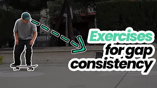 The secret to getting flat tricks down gaps & into grinds (+ exercises to improve)