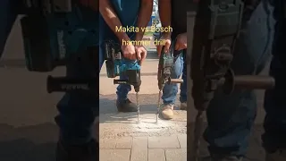 Makita VS Bosch hammer drill! #shorts# #MrRam Hack Teck#