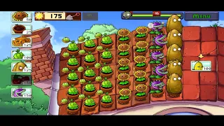 Plants Vs Zombies- Roof# Level1-2 Android gameplay