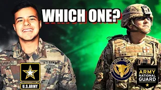 Should You Pick Active Duty Army or The National Guard/Reserves?!?
