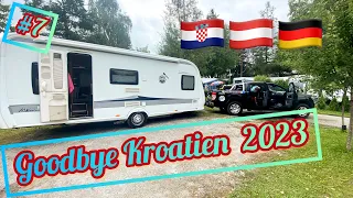 Goodbye Kroatien das Ende unserer Wohnwagen Reise 2023