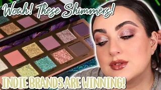 THIS INDIE PALETTE IS MAGICAL! I'M IN LOVE WITH THESE SHIMMERS!