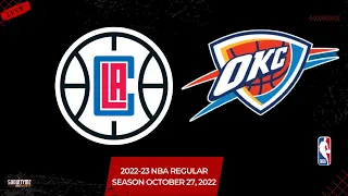 Los Angeles Clippers vs Oklahoma City Thunder Live Stream (Play-By-Play & Scoreboard) #NBALeaguePass