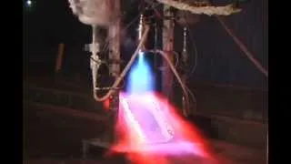 LOX/alcohol rocket engine throttling test 2005/05/28