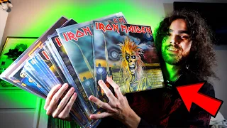 My Iron Maiden Vinyl Record Collection - 2023