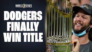 Dodgers win World Series after 7 years of getting knocked out in Postseason