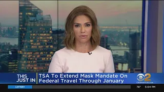 TSA To Extend Federal Travel Mask Mandate