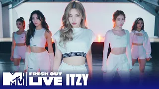 BTS of ITZY's Performance of 'Not Shy' & 'WANNABE' 🎬 EXCLUSIVE | #MTVFreshOut