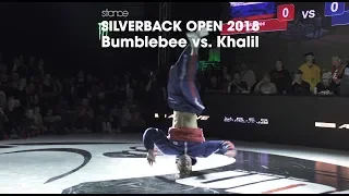 Bumblebee vs Khalil // .stance // Silverback Open 2018