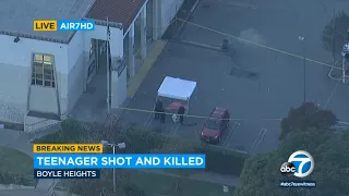 Young teenager shot and killed outside Boyle Heights recreation center | ABC7