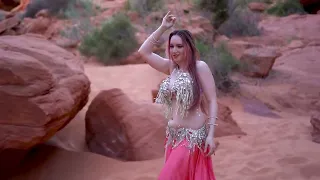 Desert belly dance by Batwannis Beek‬‎ 2023 Magnolia desert belly dance in the valley of fire dubai