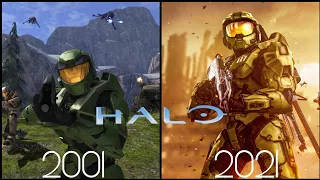 Evolution Of Halo (2001 - 2021)