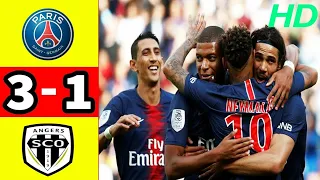 PSG VS ANGERS 3-1 ALL GOALS EXTENDED HIGHLIGHTS 25/08/2018