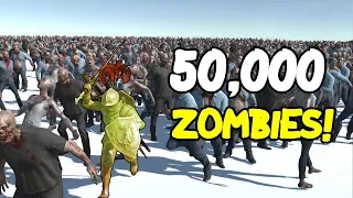 How many Zombies can Unity handle?