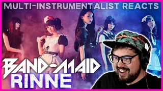 BAND-MAID 'RINNE' All-Around AMAZING Composition! | Musician Reaction