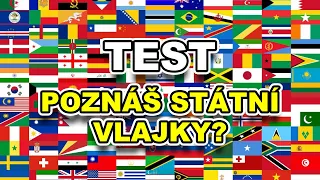 TEST VĚDOMOSTÍ | POZNÁŠ TYTO STÁTNÍ VLAJKY?