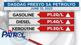 Presyo ng petrolyo tataas simula Hunyo 13 | TV Patrol