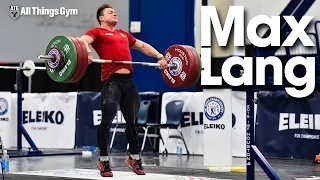 Max Lang Snatches, Snatch Pulls, Back Squats First Training 2015 World Weightlifting Championships