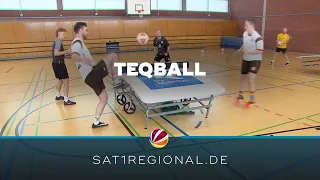 Teqball: Trend-Ballsportart mit gewölbter Tischtennisplatte