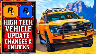 Rockstar's NEW GTA Online HIGH TECH Vehicle UPDATE.. All Major Changes & Unlocks! (GTA5 New Update)