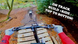 First Full Runs on our New ULTIMATE DH/Enduro Trail!  Track Build and Ride with Olly Wilkins